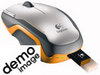 Logitech V400 Cordless Laser Notebook Mouse Orange